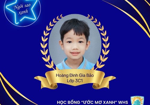 Chúc mừng các “Ước mơ Xanh” được chắp cánh của WHS