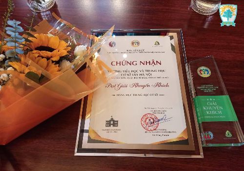 WHS chinh phục giải thưởng trường học sinh thái ASEAN Việt Nam 2024