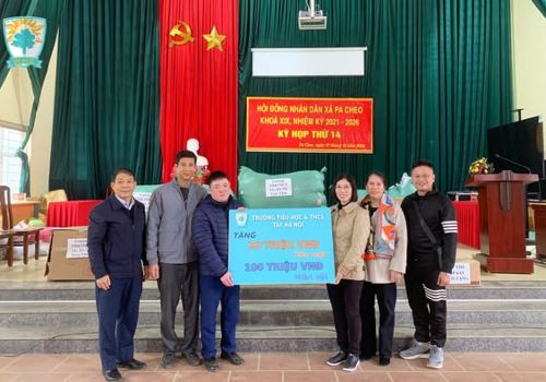 Hành trình thiện nguyện của WHS đến vùng cao Bát Xát (Lào Cai)