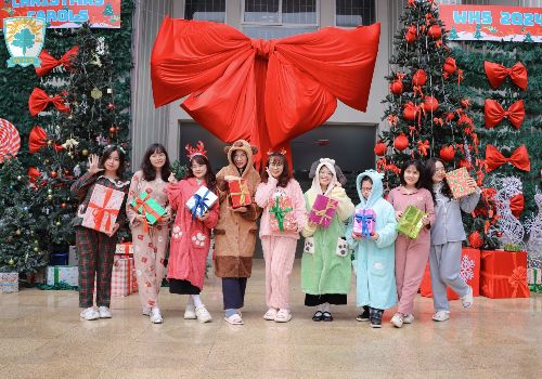 Pyjama day – Ngày giáng sinh đặc biệt của học sinh Tiểu học WHS