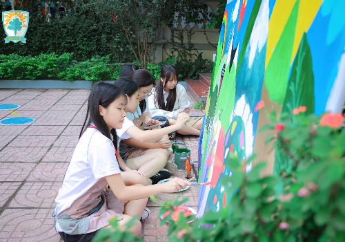 Community Art – Nghệ thuật cộng đồng tại WHS: Vì môi trường Xanh