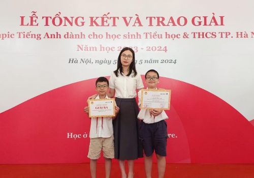 Chúc mừng WHSer đạt giải cao tại chung kết cuộc thi Olympic Tiếng Anh cấp Thành phố 2024