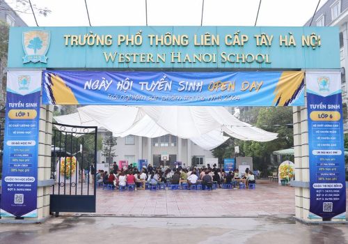 Ngày hội tuyển sinh trường Tây Hà Nội và những hoạt động ấn tượng