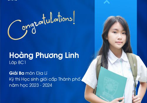 Chúc mừng WHSers đạt giải học sinh giỏi cấp Thành phố