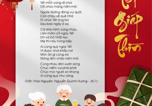 WHSer thả thơ mừng xuân tới