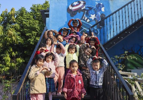 Mầm non Hanaki trải nghiệm tại WHS