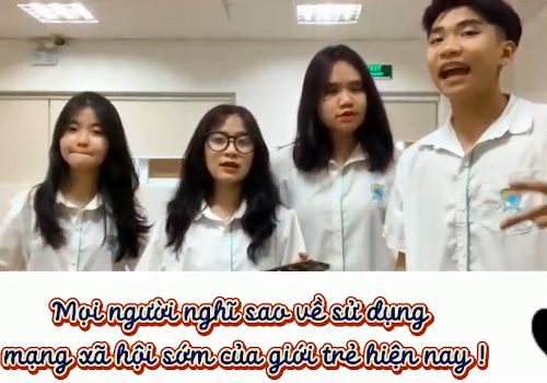 WHSers 11C2 tập làm phóng viên