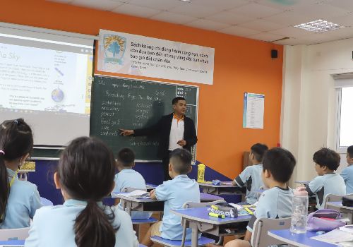 Khám phá tiết học Tiếng Anh của WHSers