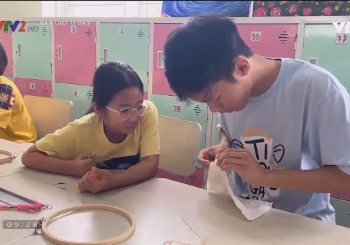 “Lớp học thêu – Trại hè WHS” phát sóng trên kênh VTV2
