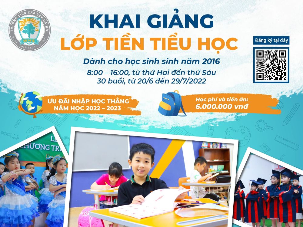 Khai giảng Lớp Tiền tiểu học