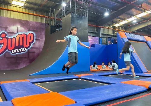 Dã ngoại HKII năm học 2021 – 2022, Khối 4, 5 tại Jump Arena