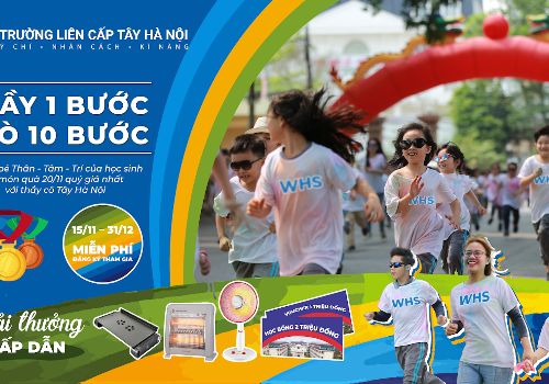 Giải chạy Online “Thầy 1 bước trò 10 bước”