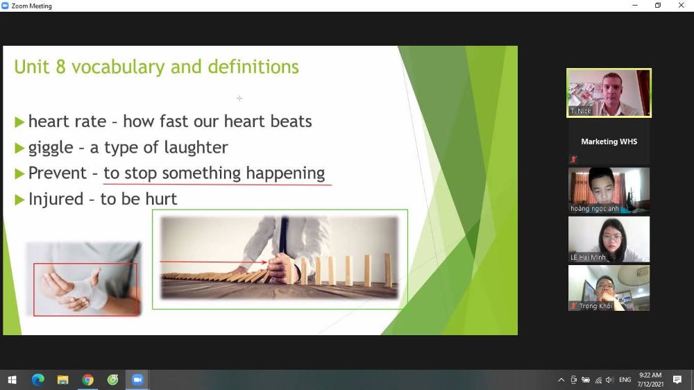 Ôn tập để thi học kỳ II, WHSers chung sức “về đích” năm học 2020 – 2021 chuẩn mực, hiệu quả, nhanh gọn, an toàn