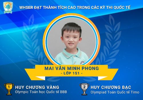 WHSer đạt thành tích cao trong các kỳ thi Quốc tế