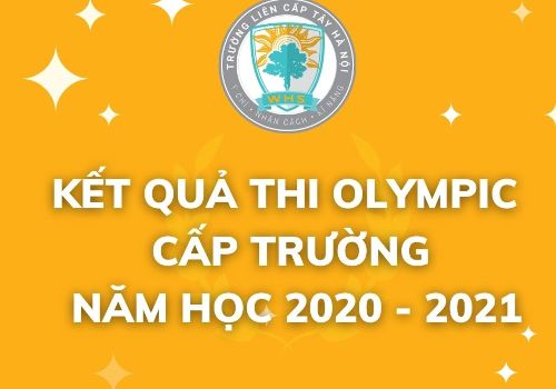 Kết quả thi Olympic cấp trường năm học 2020 – 2021