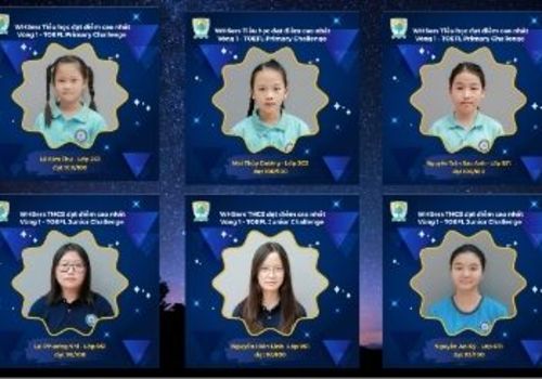 Chúc mừng WHSers đạt điểm cao trong cuộc thi Toefl challenge vòng 1