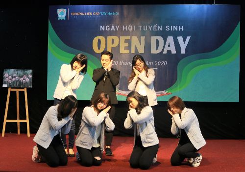 Rộn ràng Ngày hội Tuyển sinh OPEN DAY tại Tây Hà Nội