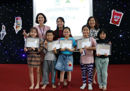 Tổng kết chương trình JA dành cho khối 1, 2, 3