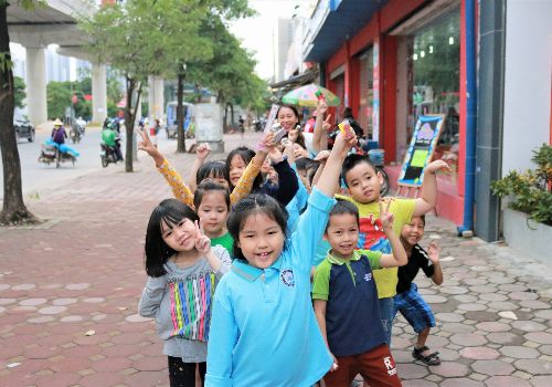 FIELD TRIP – Liên môn Toán và Kỹ năng sống khối 1 (lớp C): Đi hiệu sách