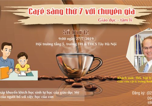 Café sáng số 12 – Người Mỹ làm thế nào để khích lệ con chủ động trong học tập?