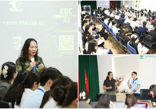 WHS ĐÀO TẠO ỨNG DỤNG AI CHO GIÁO VIÊN VÀ CBNV: SẴN SÀNG CHO NĂM HỌC MỚI VỚI HÀNH TRANG CÔNG NGHỆ