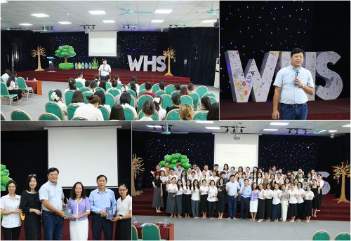 WHS TỔ CHỨC ĐÀO TẠO “MỘT HÀNH TRÌNH - MỘT LÝ TƯỞNG GIÁO DỤC” ĐỂ ĐỘI NGŨ GIÁO VIÊN TRUYỀN CẢM HỨNG, CỐNG HIẾN HẾT MÌNH VÌ HỌC SINH 